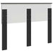 Tăblie cap cu headboard Stejar Negru 120 cm Lemn compozit - WALTI WALTI