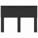 Tăblie cap cu headboard Stejar Negru 120 cm Lemn compozit - WALTI WALTI