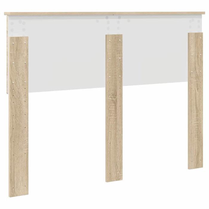Tăblie cap cu headboard Stejar Sonoma 120 cm Lemn compozit - WALTI WALTI