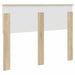 Tăblie cap cu headboard Stejar Sonoma 120 cm Lemn compozit - WALTI WALTI