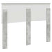 Tăblie cap cu headboard Gri din beton 120 cm Lemn compozit - WALTI WALTI