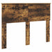 Tăblie cap cu headboard Stejar fumuriu 120 cm Lemn compozit - WALTI WALTI