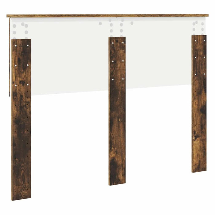 Tăblie cap cu headboard Stejar fumuriu 120 cm Lemn compozit - WALTI WALTI