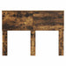Tăblie cap cu headboard Stejar fumuriu 120 cm Lemn compozit - WALTI WALTI