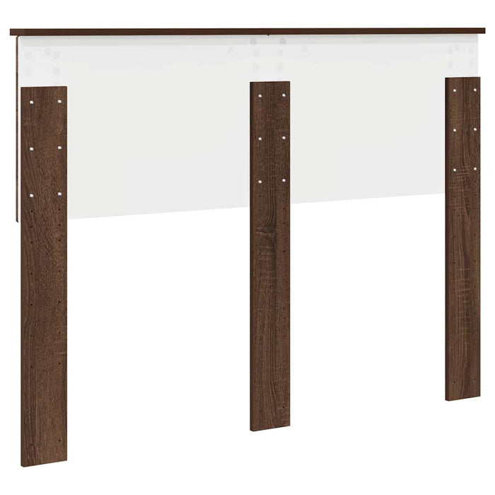 Tăblie cap cu headboard Stejar închis 120 cm Lemn compozit - WALTI WALTI