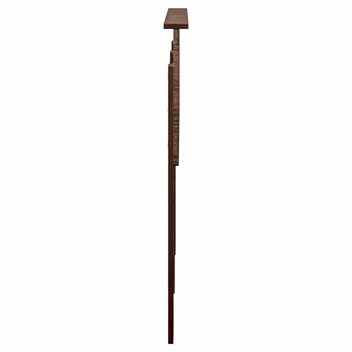 Tăblie cap cu headboard Stejar închis 120 cm Lemn compozit - WALTI WALTI