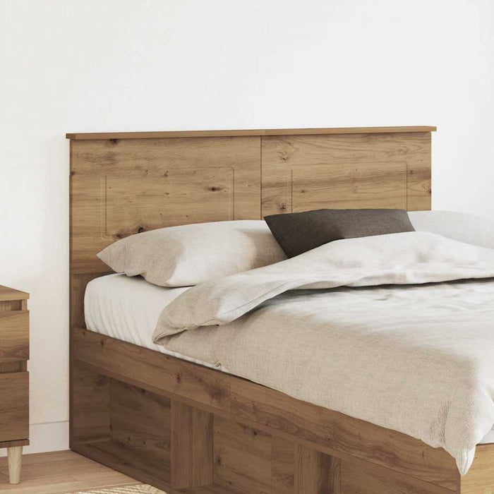 Tăblie cap cu headboard Stejar Artizanal 120 cm Lemn compozit - WALTI WALTI