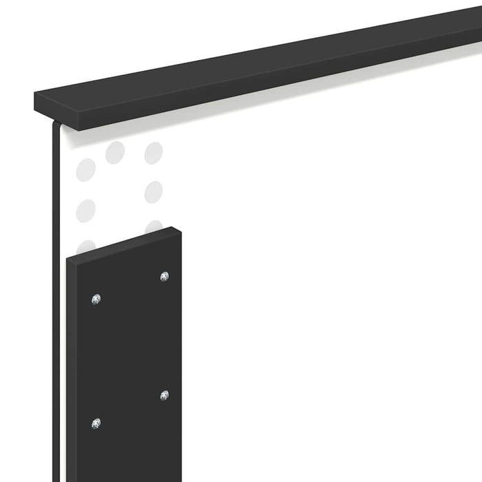 Tăblie cap cu headboard Stejar Negru 100 cm Lemn compozit - WALTI WALTI