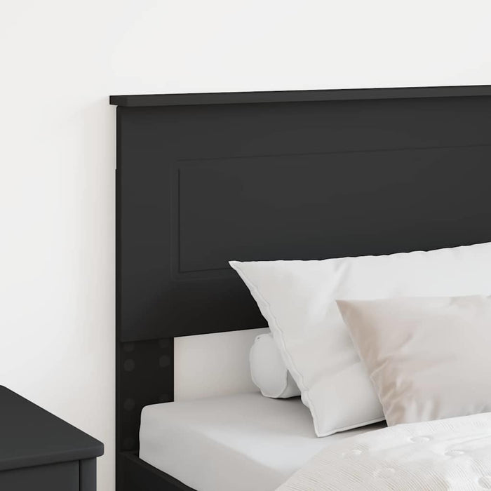 Tăblie cap cu headboard Stejar Negru 100 cm Lemn compozit - WALTI WALTI