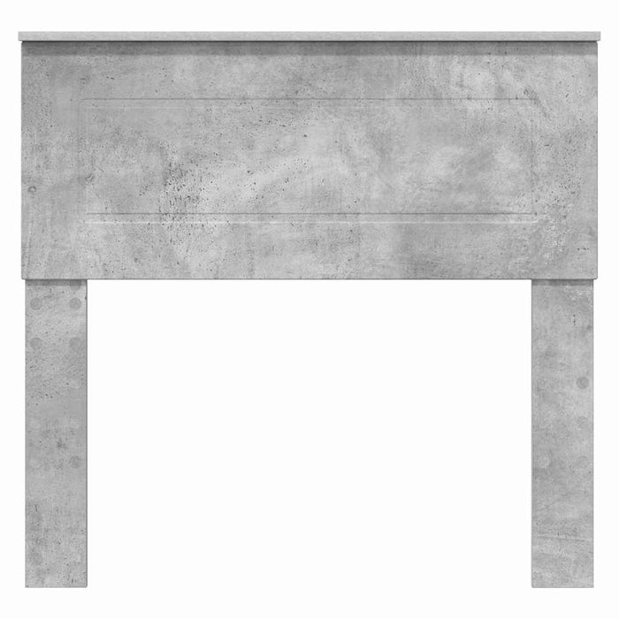 Tăblie cap cu headboard Gri din beton 100 cm Lemn compozit - WALTI WALTI
