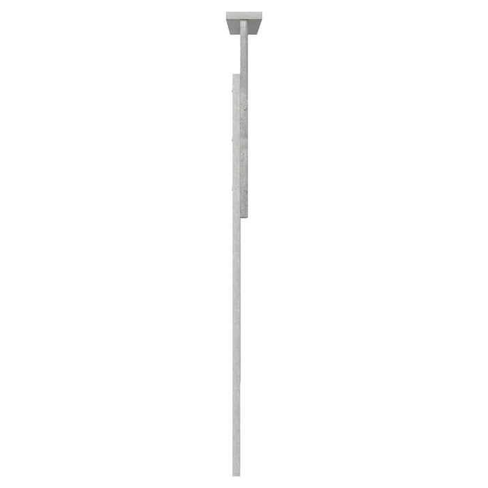 Tăblie cap cu headboard Gri din beton 100 cm Lemn compozit - WALTI WALTI