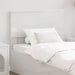 Tăblie cap cu headboard Alb Lucios 100 cm Lemn compozit - WALTI WALTI