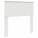 Tăblie cap cu headboard Alb Lucios 100 cm Lemn compozit - WALTI WALTI