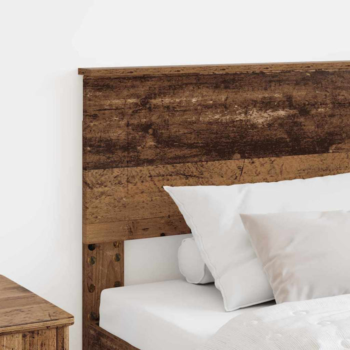 Tăblie cap cu headboard Lemn Vechi 100 cm Lemn compozit - WALTI WALTI
