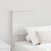 Tăblie cap cu headboard Alb Lucios 90 cm Lemn compozit - WALTI WALTI