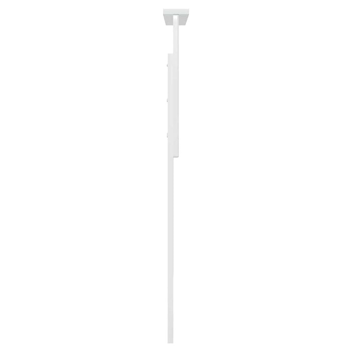 Tăblie cap cu headboard Alb Lucios 90 cm Lemn compozit - WALTI WALTI