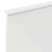 Tăblie cap cu headboard Alb 80 cm Lemn compozit - WALTI WALTI
