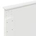 Tăblie cap cu headboard Alb 80 cm Lemn compozit - WALTI WALTI