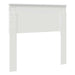 Tăblie cap cu headboard Alb 80 cm Lemn compozit - WALTI WALTI