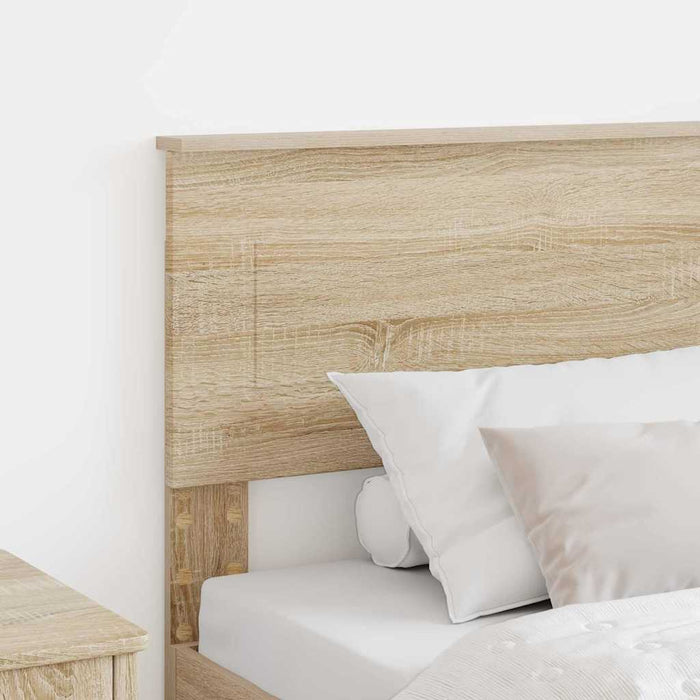 Tăblie cap cu headboard Stejar Sonoma 80 cm Lemn compozit - WALTI WALTI