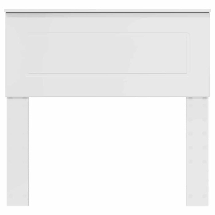 Tăblie cap cu headboard Alb Lucios 80 cm Lemn compozit - WALTI WALTI
