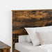 Tăblie cap cu headboard Stejar fumuriu 80 cm Lemn compozit - WALTI WALTI