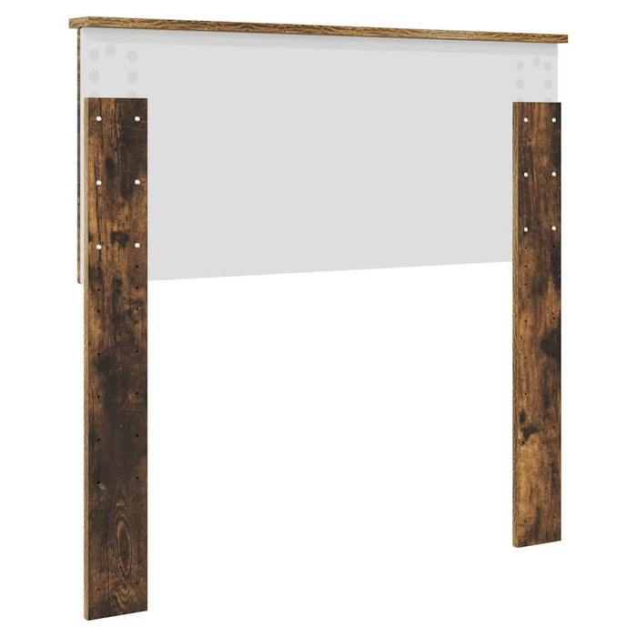 Tăblie cap cu headboard Stejar fumuriu 80 cm Lemn compozit - WALTI WALTI