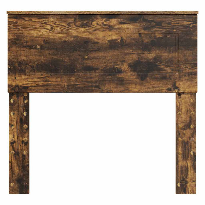 Tăblie cap cu headboard Stejar fumuriu 80 cm Lemn compozit - WALTI WALTI