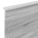 Tăblie cap cu headboard Gri Sonoma 80 cm Lemn compozit - WALTI WALTI
