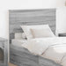 Tăblie cap cu headboard Gri Sonoma 80 cm Lemn compozit - WALTI WALTI