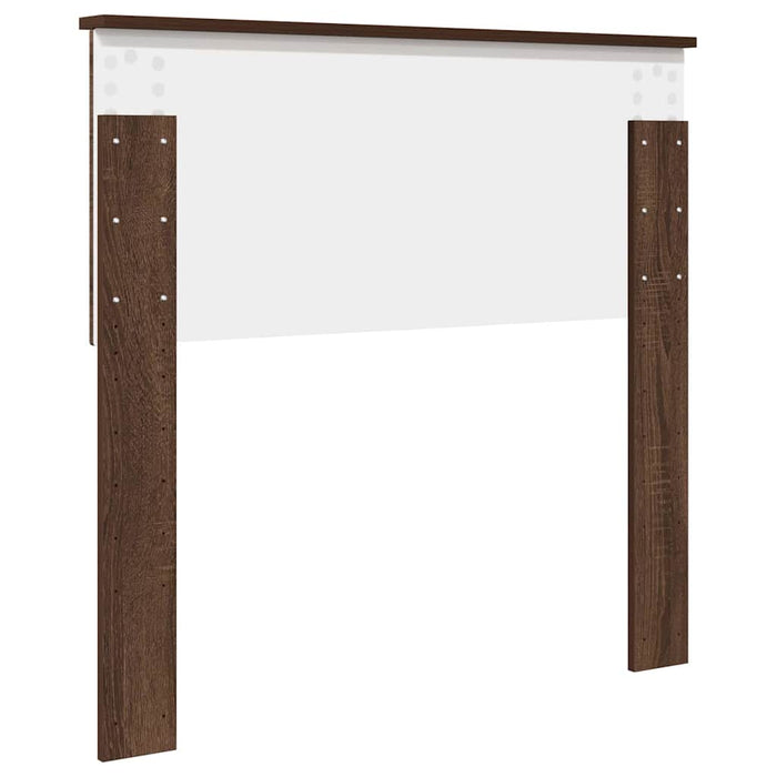 Tăblie cap cu headboard Stejar închis 80 cm Lemn compozit - WALTI WALTI