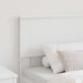 Tăblie cap cu headboard Alb 75 cm Lemn compozit - WALTI WALTI
