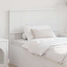 Tăblie cap cu headboard Alb 75 cm Lemn compozit - WALTI WALTI