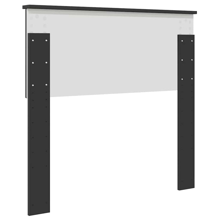 Tăblie cap cu headboard Stejar Negru 75 cm Lemn compozit - WALTI WALTI