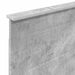 Tăblie cap cu headboard Gri din beton 75 cm Lemn compozit - WALTI WALTI