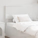Tăblie cap cu headboard Alb Lucios 75 cm Lemn compozit - WALTI WALTI