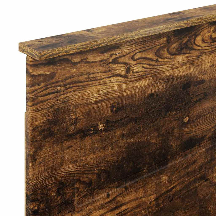 Tăblie cap cu headboard Stejar fumuriu 75 cm Lemn compozit - WALTI WALTI