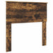 Tăblie cap cu headboard Stejar fumuriu 75 cm Lemn compozit - WALTI WALTI