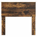 Tăblie cap cu headboard Stejar fumuriu 75 cm Lemn compozit - WALTI WALTI