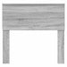 Tăblie cap cu headboard Gri Sonoma 75 cm Lemn compozit - WALTI WALTI