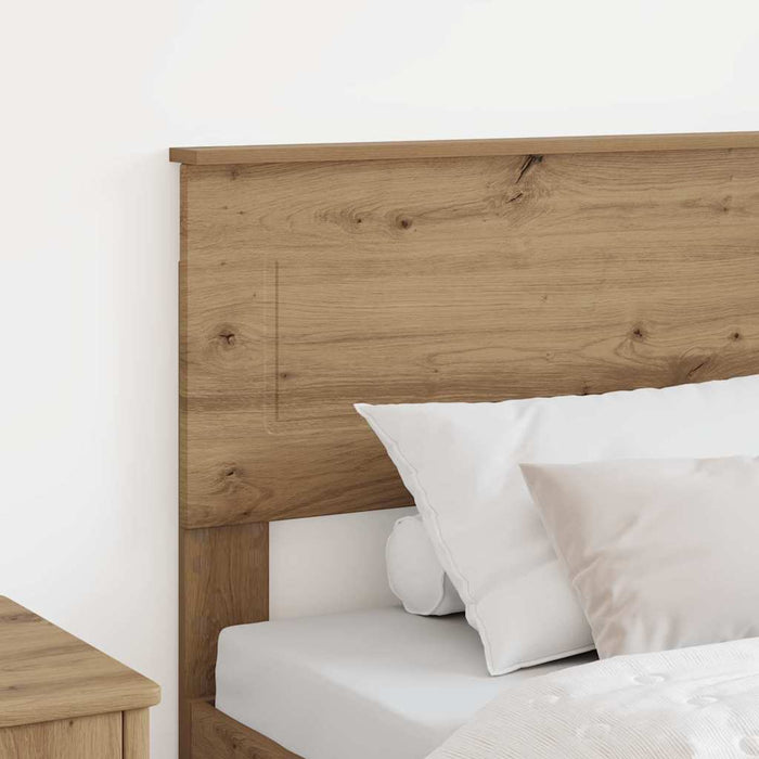 Tăblie cap cu headboard Stejar Artizanal 75 cm Lemn compozit - WALTI WALTI