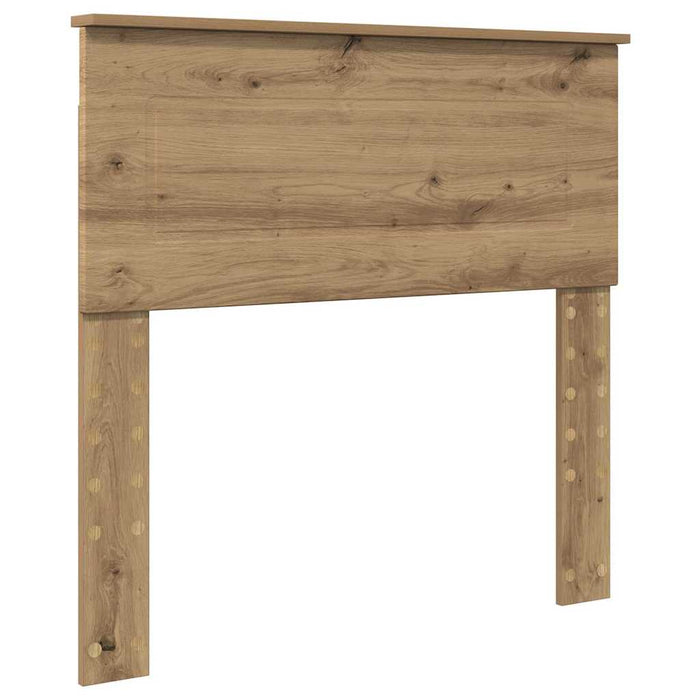 Tăblie cap cu headboard Stejar Artizanal 75 cm Lemn compozit - WALTI WALTI