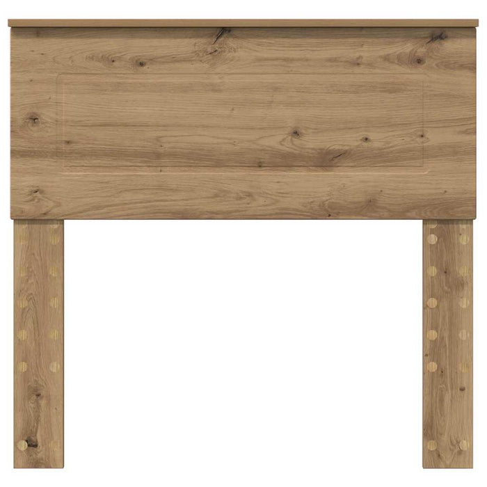 Tăblie cap cu headboard Stejar Artizanal 75 cm Lemn compozit - WALTI WALTI