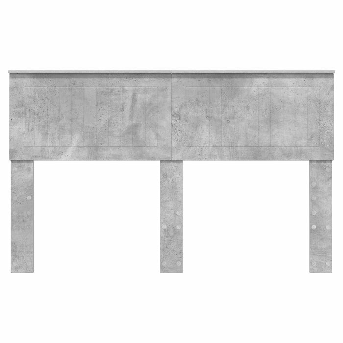 Tăblie cap Gri din beton Lemn compozit - WALTI WALTI
