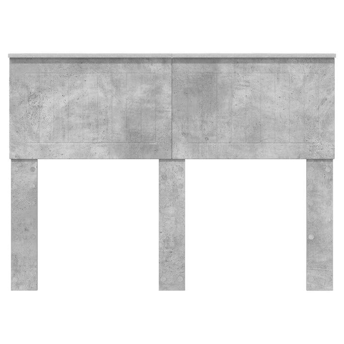Tăblie cap Gri din beton Lemn compozit - WALTI WALTI