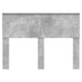 Tăblie cap Gri din beton Lemn compozit - WALTI WALTI