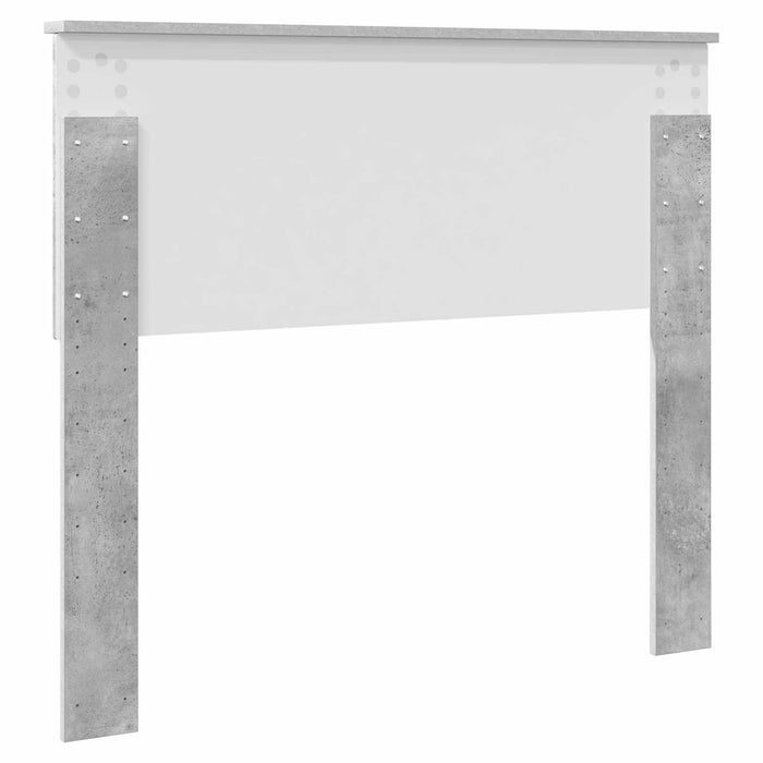Tăblie cap Gri din beton Lemn compozit - WALTI WALTI