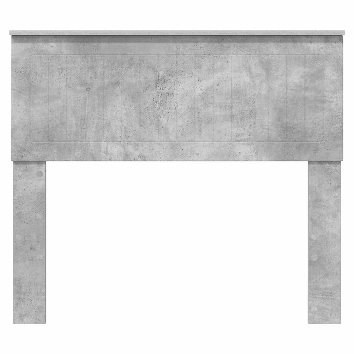 Tăblie cap Gri din beton Lemn compozit - WALTI WALTI
