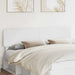 Tăblie cap cu headboard Alb 200 cm Lemn compozit - WALTI WALTI