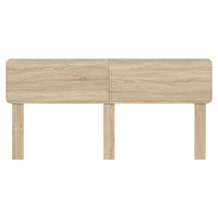 Tăblie cap cu headboard Stejar Sonoma 200 cm Lemn compozit - WALTI WALTI